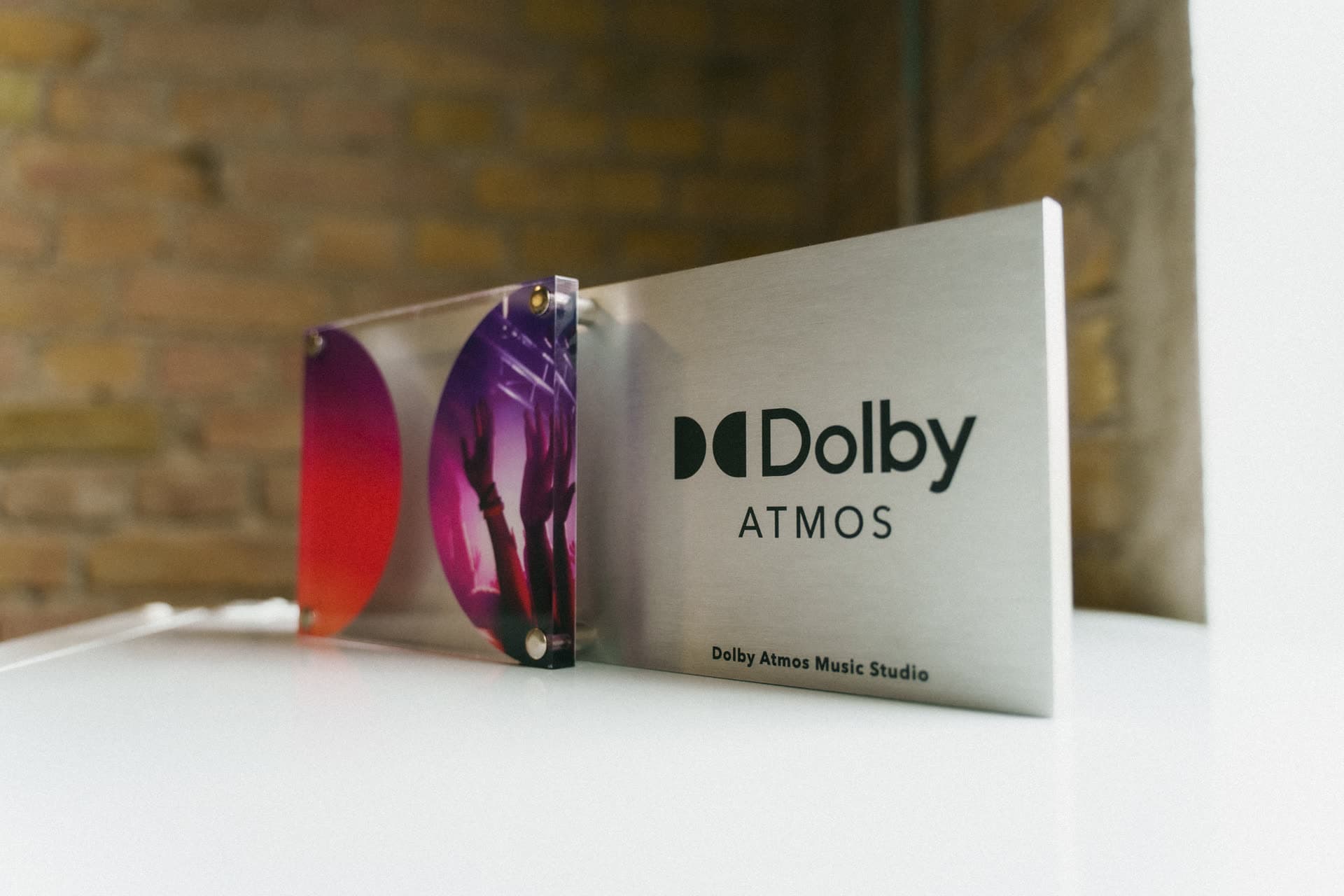 Dolby Atmos plaque — Kung Fu Studios